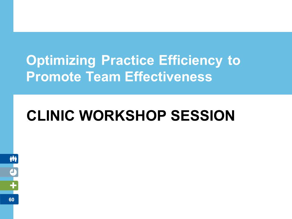 Promote team effectiveness